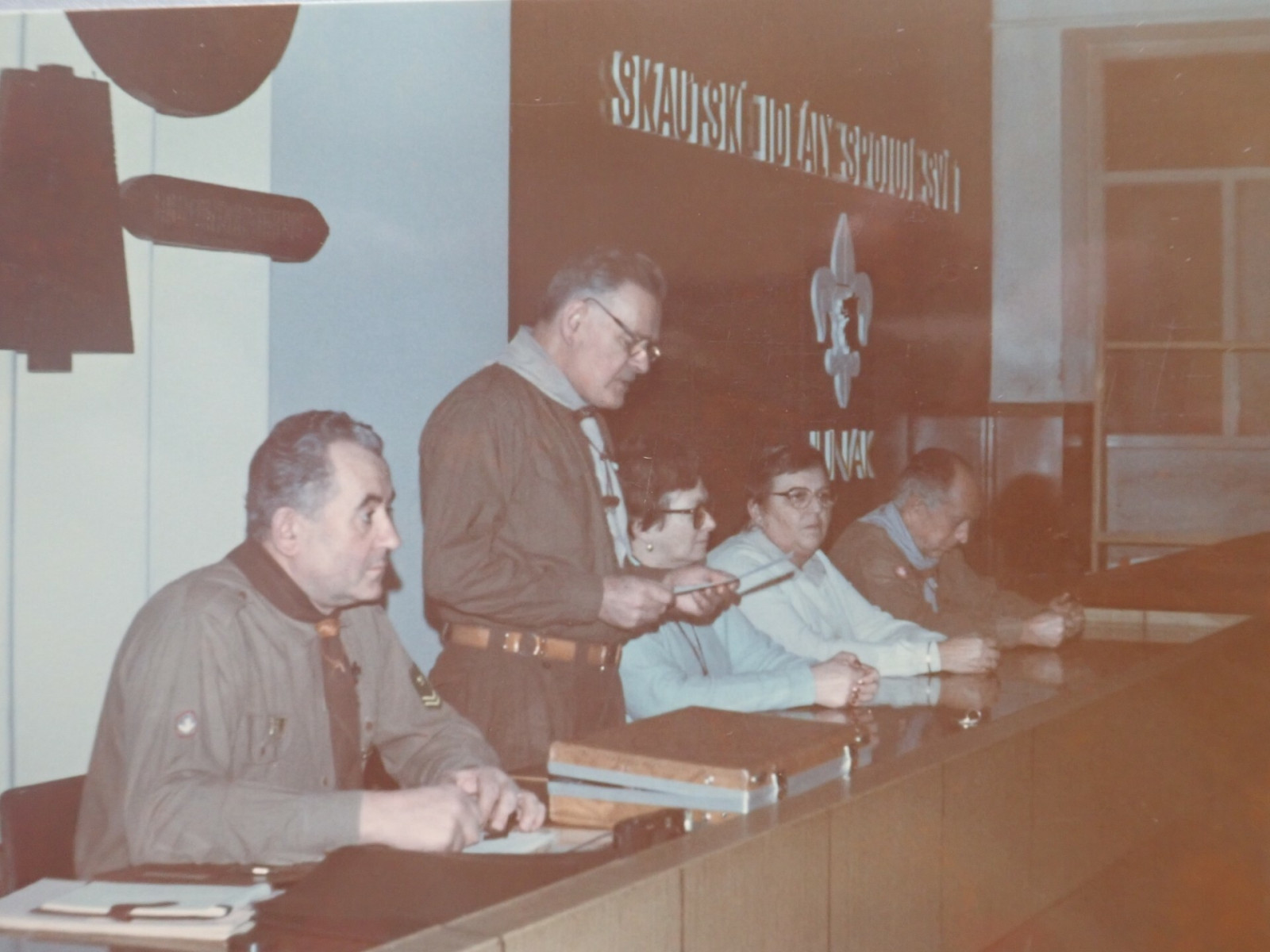 Zahájení činnosti našeho střediska Juta 03, únor 1990.