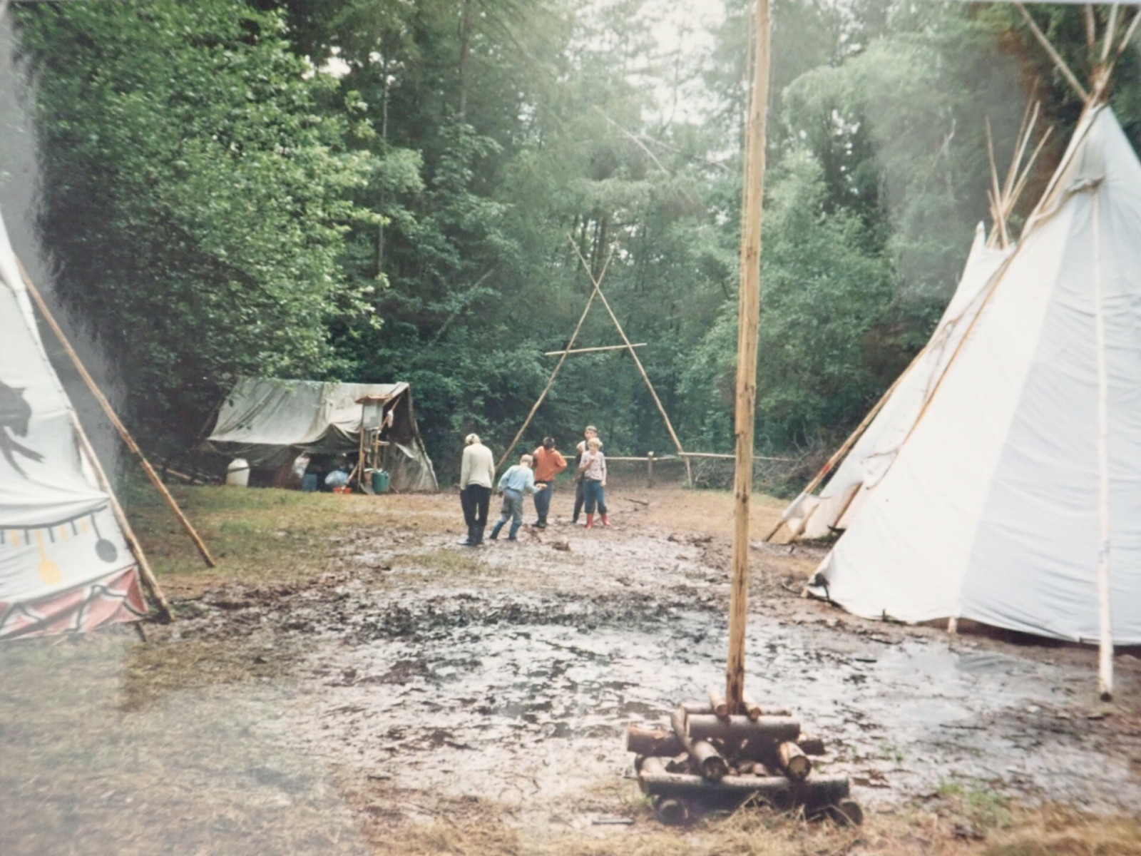 Tábor 2. smečky vlčat 1996